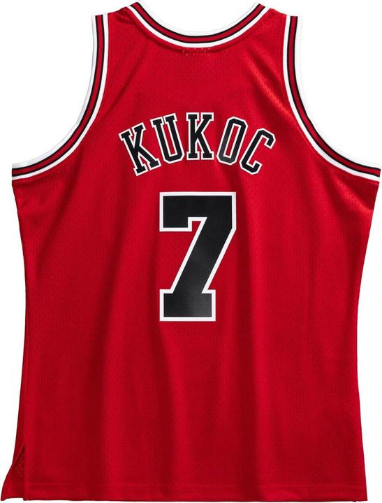 Actual product image Mitchell & Ness Swingman Mesh Jersey Chicago Bulls 1997-98 Toni Kukoc - L (L)