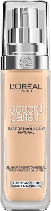 Actual product image L'Oréal Paris ACCORD PARFAIT foundation #3N-creamy beige 30 ml (Creamy Beige 3N)