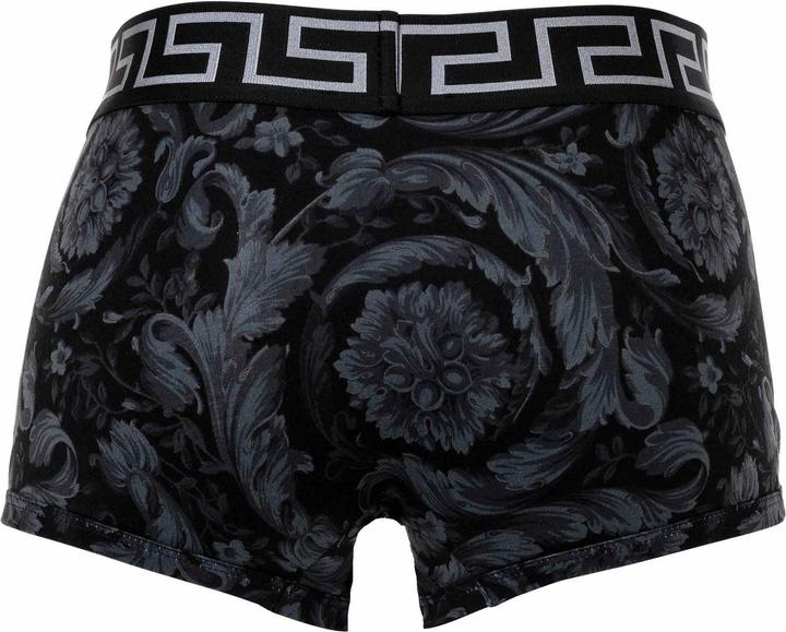 Versace Short Trunk Stretch Organic Jersey Barocco Ss92 All Over - New Logo