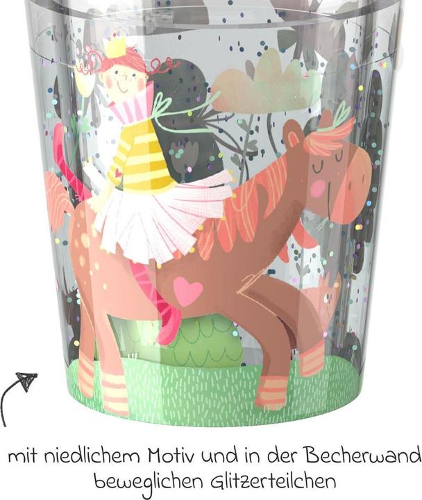Produktbild Haba Glitzerbecher Prinzessin & Pferd