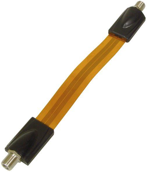 Image du produit Hapena FFD-1G(28930-SBEmballage) Câble de raccordement coaxial plat (10 dB, Câble d'antenne)