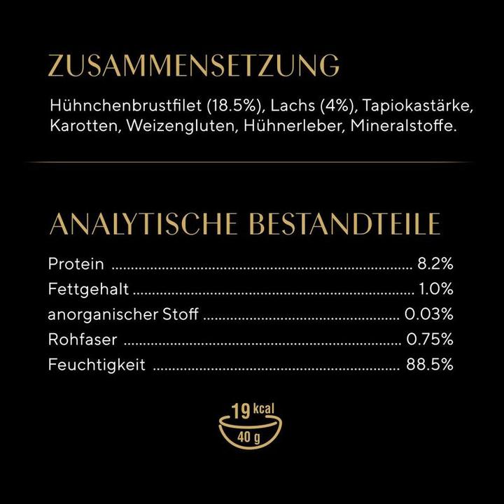 Produktbild Sheba SOUP Multipack Portionsbeutel Lachs (Adult, 40 Stk., 2100 g)