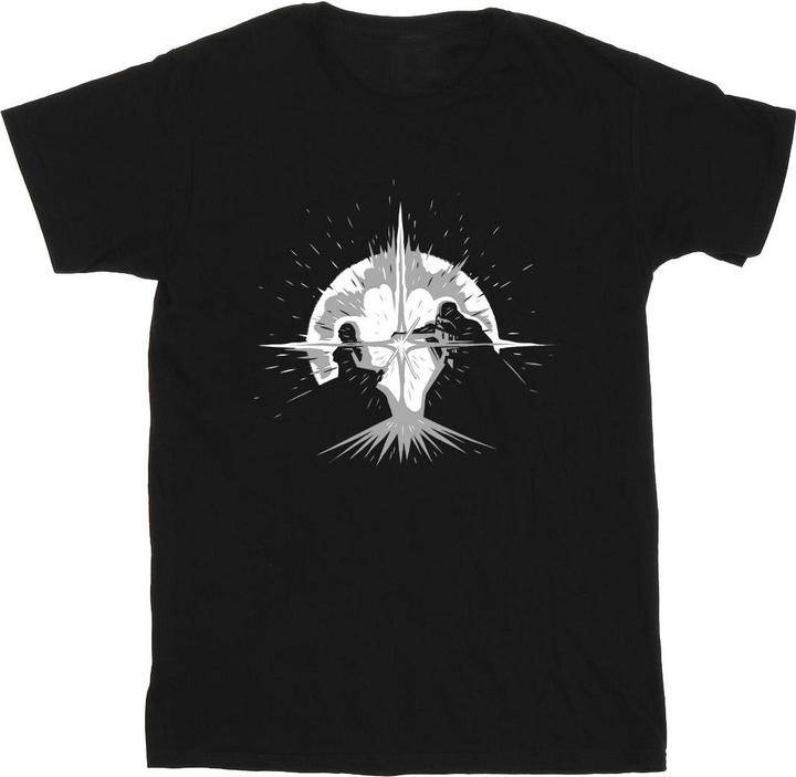 Star Wars ObiWan Kenobi Saber Silhouette Fight TShirt (L)