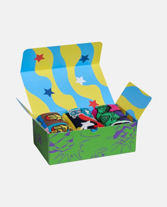 Actual product image Happy Socks Strümpfe MARVEL™ Avengers Socken 3er Pack (pack of 3, 36 - 40)