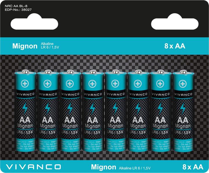 Image du produit Vivanco Nrc AA (8 pcs, AA)