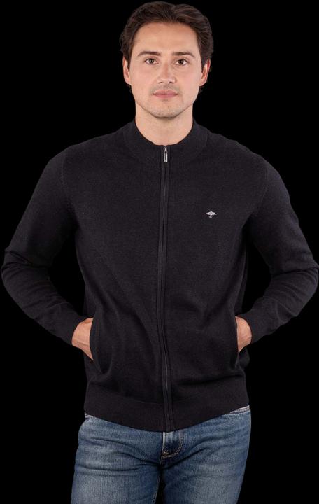 Produktbild Fynch-Hatton Cardigan-Zip Sweater charcoal (4XL)