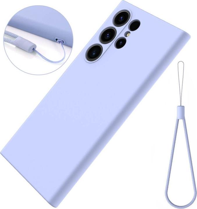 Produktbild Cover-Discount Silikon Gummi Hülle violett (Samsung Galaxy S24 Ultra)