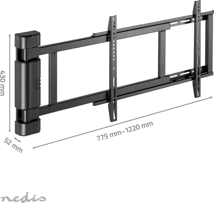 Produktbild Nedis Motorisierte TV-Wandhalterung (Wand, 75", 50 kg)
