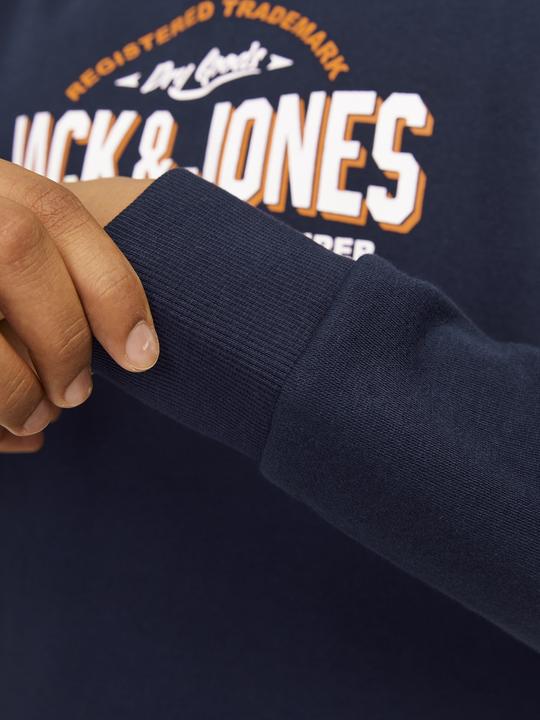 Actual product image Jack & Jones JJELOGO SWEAT HOOD 2 COL 24/25 NOOS JNR (128)
