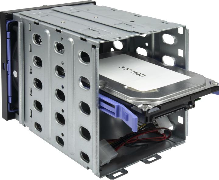 Immagine prodotto Intertech Case IPC Server 3U-30765, senza PSU (ATX, SSI CEB, mATX, ITX, SSI EEB)