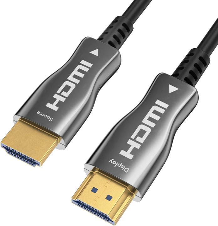 Unitek CLAROC AOC HDMI 2.0 4K 30m Glasfaserkabel (30 m, HDMI)