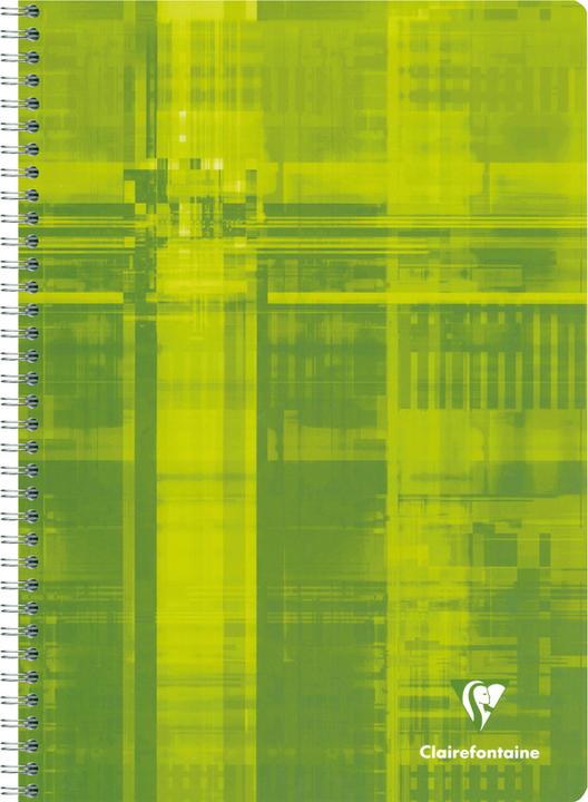 Actual product image Clairefontaine Spiral notebook (A4, Lined, Hardcover)