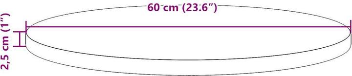 Image du produit VidaXL Kresten (Ø 60 x 2.5 cm)