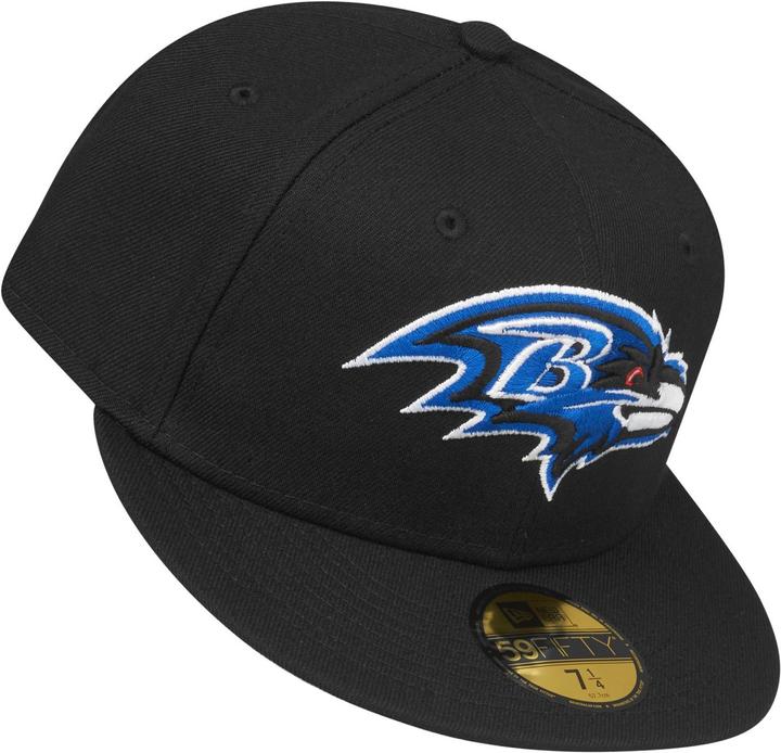 Actual product image New Era 59Fifty Fitted Cap - NFL Baltimore Ravens (7 3/8)