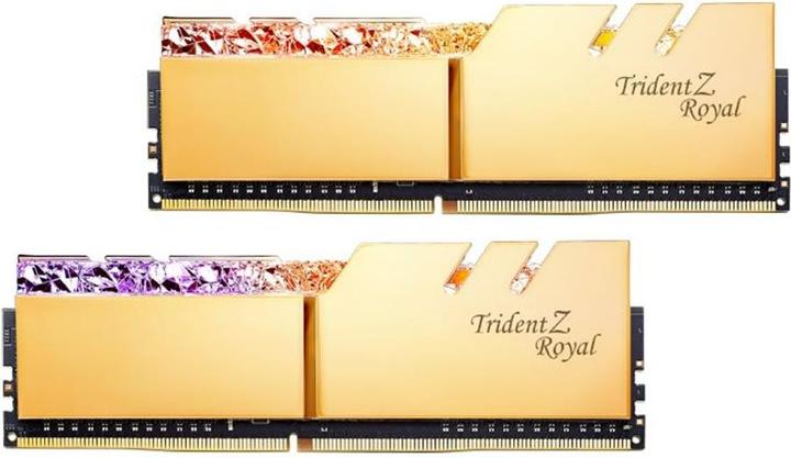 Produktbild G.Skill TridentZ Royal 64GB DDR4 3600-14, (8x8GB), F4-3600C14Q2-64GTRGB (8 x 8GB, 3600 MHz, DDR4-RAM, DIMM)