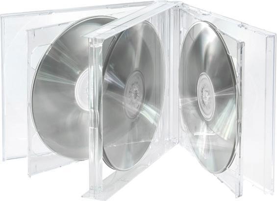 Image du produit Vivanco Bo?tier CD Jewel pour six CD, transparent