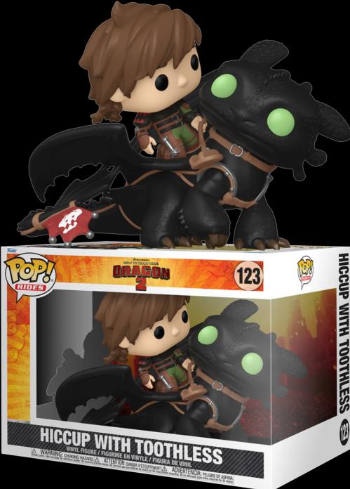 Actual product image Funko Hicks & Ohnezahn Rides