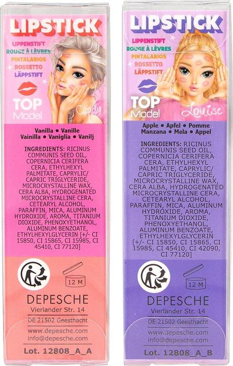 Actual product image Depesche TOPModel - BEAUTY and ME - Lipstick - Confetti - 1 piece