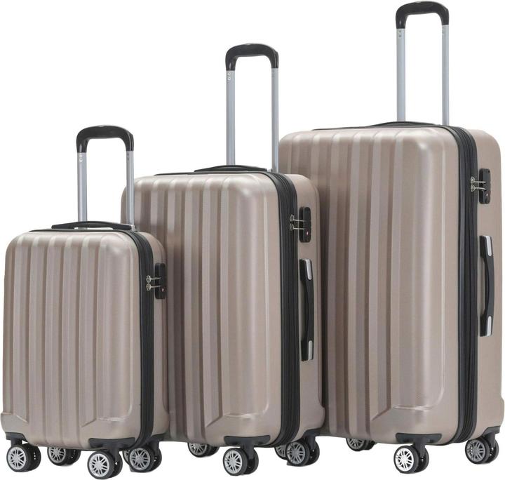 Beibye Reisekoffer Set (115 l, M (50 - 90l), L (90 - 115l), XL (ab 115l))