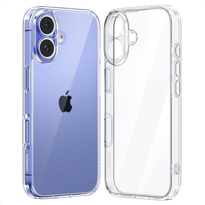 Ugreen Custodia protettiva Classy Clear per iPhone 16 Plus - Trasparente (Apple iPhone 16 Plus)