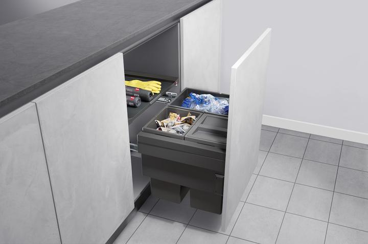 Produktbild Hailo Cargo Synchro Küchen-Abfalleimer (54 l)