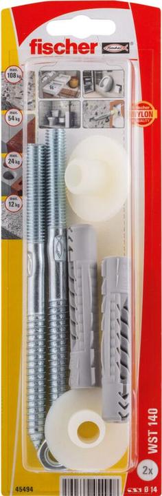 Actual product image Fischer Washbasin attachment WST 140 K (2) (2 pcs.)