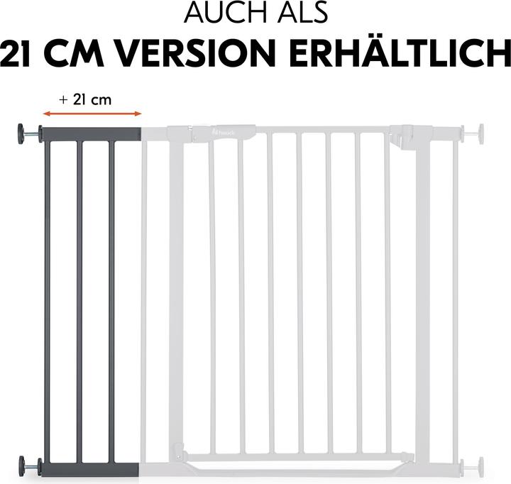 Image du produit Hauck Safety Gate Extension 9 cm Dark Grey (9 cm)