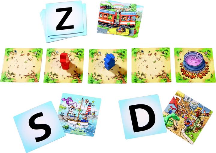 Actual product image Haba ABC Magic Duel (German)