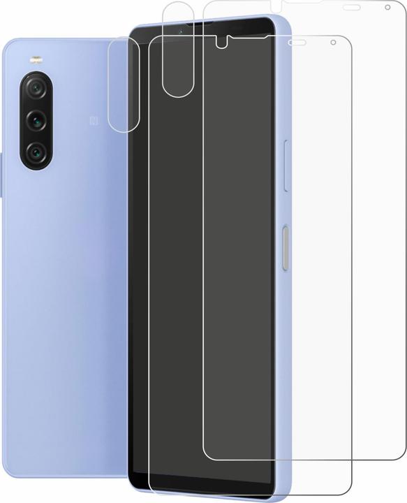 Image du produit ScreenLeaf Film de protection durable Protection d'écran Film clair transparent (2 pièce(s), Sony Xperia 10 V)