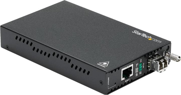 Produktbild StarTech OAM Gigabit Ethernet Multimode LWL / Glasfaser LC Medienkonverter bis 550m - 802.3ah konform - 10...
