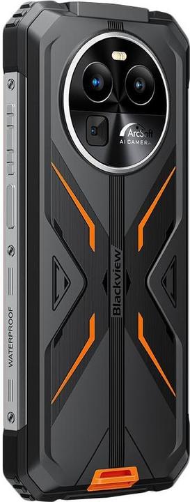 Immagine prodotto Blackview BV8100 (Dual Sim - display da 6,5" - 256 GB, 8 GB di RAM - NFC) Arancione (256 GB, Arancia, 6.50", Doppia SIM, 50 Mpx)