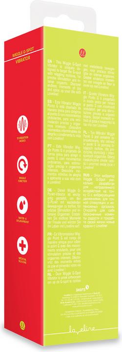 Produktbild Loveline Wiggle G-Spot Vibrator - Lime Passion