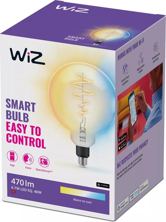 Produktbild WiZ White (E27, 6.50 W, 470 lm, 1 x, E)