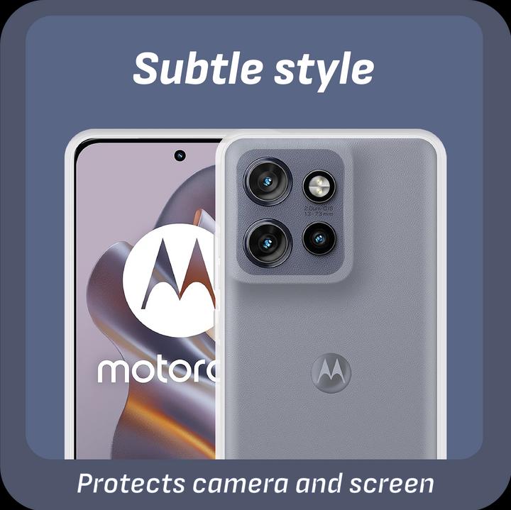 Actual product image Cazy Soft TPU protective cover (Motorola Edge 50 Neo)