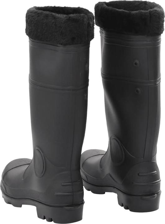 Actual product image VidaXL Rubber boots with removable inner lining size PVC (39)