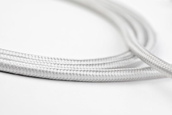 Actual product image StarTech USB Lightning Cable - USB-C Micro-B Charging Cable - 1m - braided - Silver - USB to Lightning (1 m, USB 2.0)