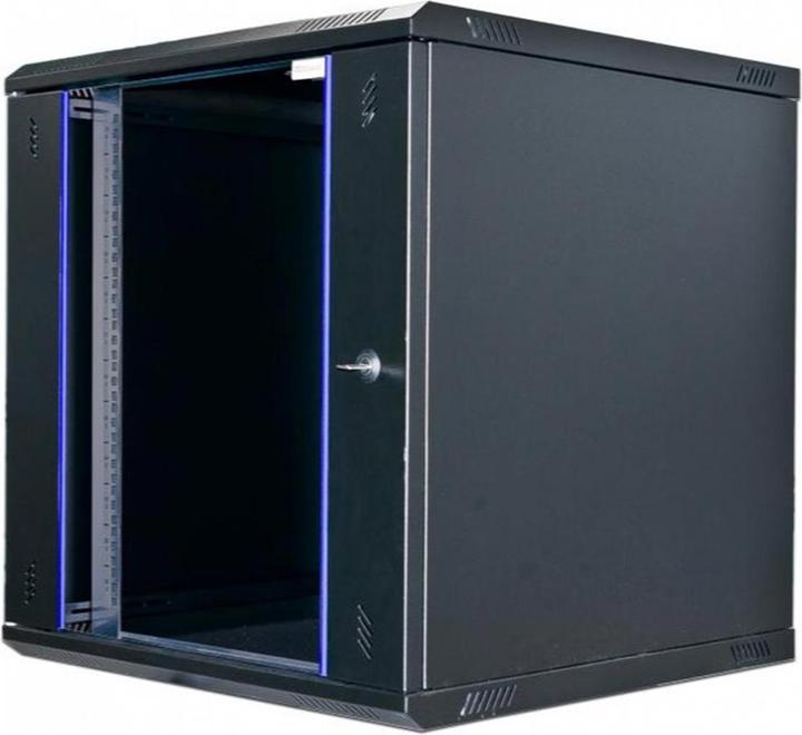 Produktbild Wirewin Wandschrank 600X600X12U Pro 2nd Gen 19 / 12HE / Schwarz (12 HE, 19 Zoll Rack)