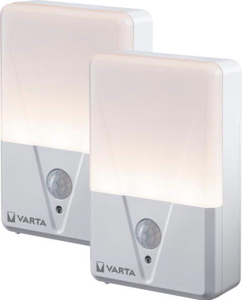Actual product image Varta Motion Sensor Night Light Twin Pack without battery 16624101402