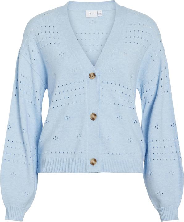Vila V-Ausschnitt Strickjacke (M)