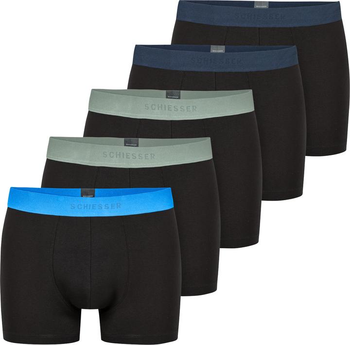 Schwarz/blau/grün