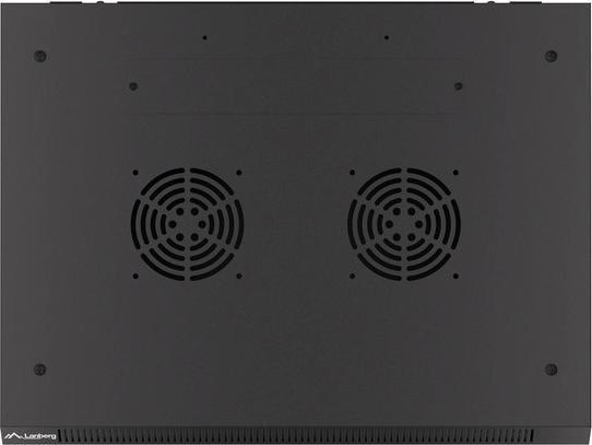 Immagine prodotto Lanberg Rack a muro 19" 15U 600X450mm nero (15 HE, Rack da 19 pollici)