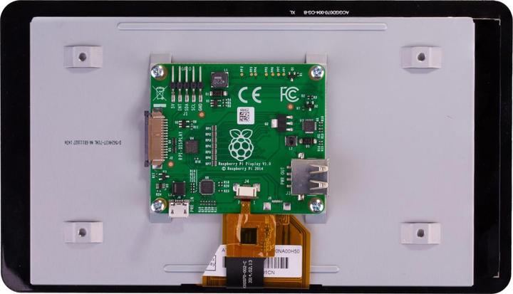 Actual product image Raspberry Pi 7" touch screen