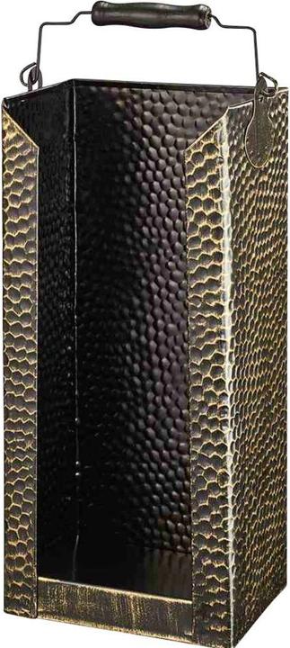 Turk Portabacchette in ottone vecchio martellato (41 cm)