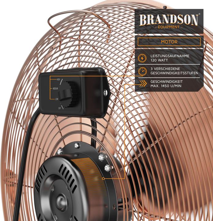 Actual product image Brandson Wind machine (76 dB)