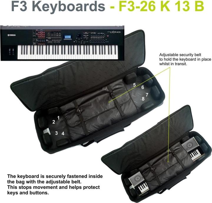 Produktbild Fusion Keyboardbag 13 (Keyboard)