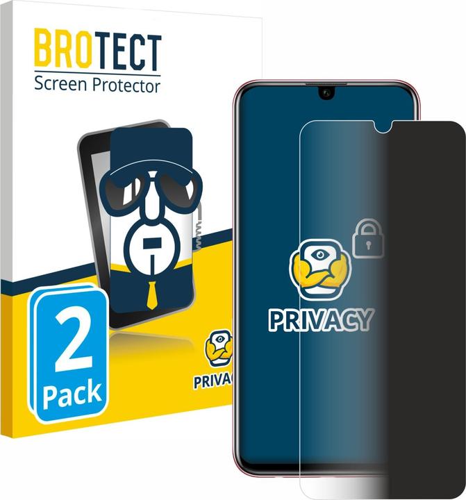 Actual product image BROTECT Privacy Protector (2 Piece, Honor 10 Lite)