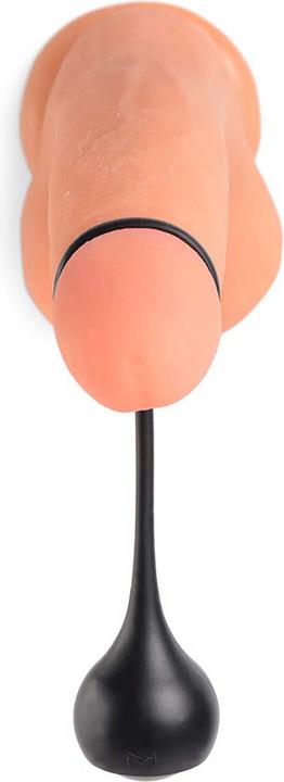 Actual product image Master Series Cock Dangler Silicone Penis Strap with Weights (3.60 cm)