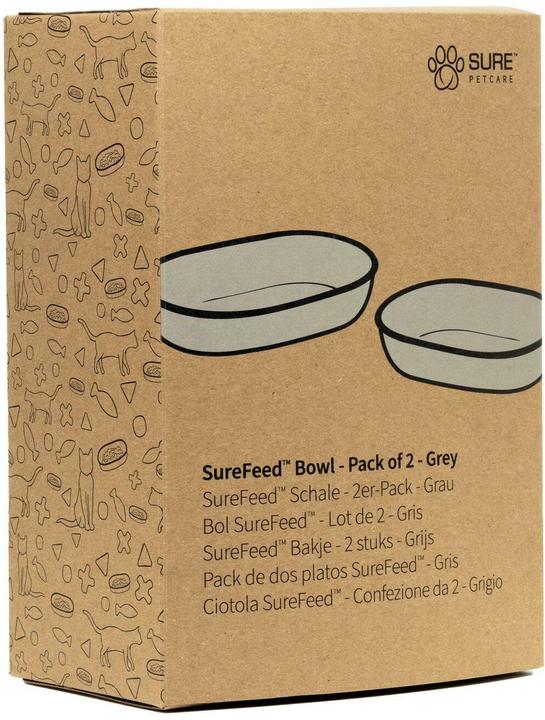 Actual product image SureFeed Accessories Single replacement shell, grey, 2 pcs, material (0.45 l)