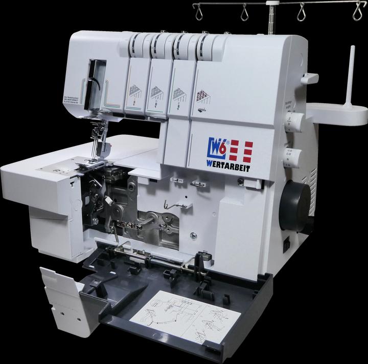 Actual product image W6 Coverlock N 707D Free Arm