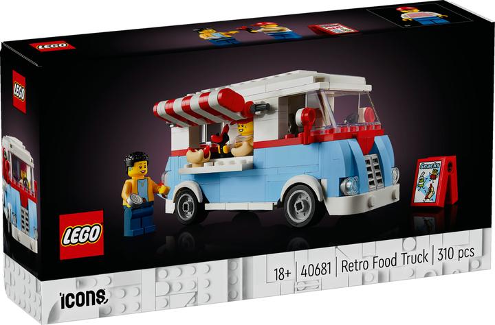 LEGO Icons Retro Food Truck (40681, LEGO Icons)